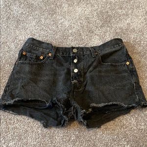 Levi’s black shorts